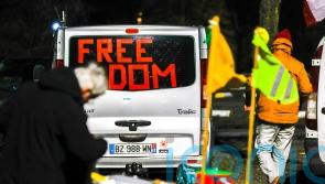 Police filter Brussels traffic to dilute trucker protests