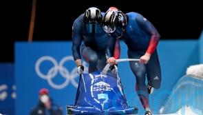 Brad Hall’s medal hopes in two-man bobsleigh all but over in Beijing