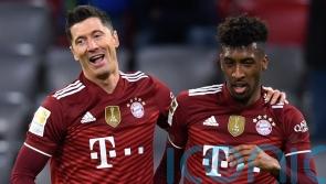 Kingsley Coman nets late equaliser for Bayern Munich against RB Salzburg