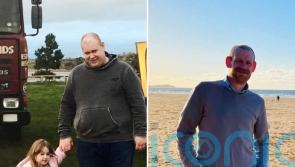A 23st 7lb dad swaps sausage rolls for 800 calorie diet and 25 mile walks in lockdown and loses 10st in five months returning to work &ldquo;unrecognisable&rdquo;