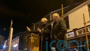 Senior DUP MP booed at rally against Northern Ireland Protocol