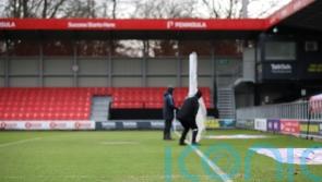 Crawley’s trip to Salford called off due to waterlogged pitch