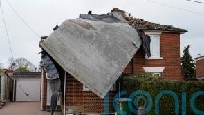 In Pictures: Damage assessed as Storm Eunice clean-up begins