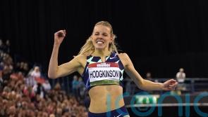 Keely Hodgkinson breaks British indoor 800m record on return to track