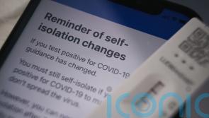 Requirement to self-isolate after positive Covid test to end next week