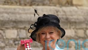 Sue Barker ‘absolutely terrified’ before receiving CBE at Windsor Castle