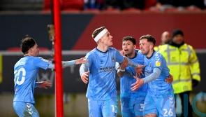 Viktor Gyokeres nets late winner as Coventry boost play-off push at Bristol City