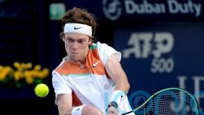 Russia’s Andrey Rublev voices support for peace following Ukraine attacks