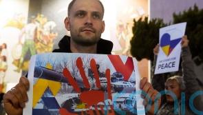 Nato allies to prepare next steps after ‘horrific’ rocket strikes in Kyiv