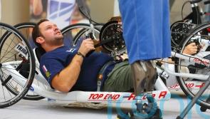 Paralympic skier Steve Arnold admits he had no ambitions to be an elite athlete