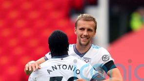 David Moyes wants more goals from Michail Antonio and Tomas Soucek