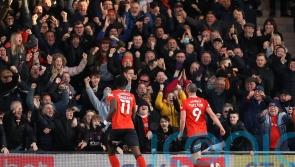 Luton move into play-off places after win over Derby