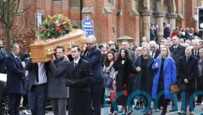 Northern Ireland has lost a visionary son, Christopher Stalford funeral hears