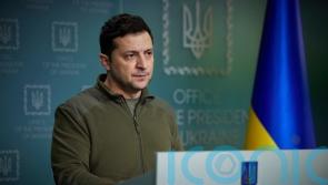 Ukrainian president says 16 children have been killed in Russian offensive