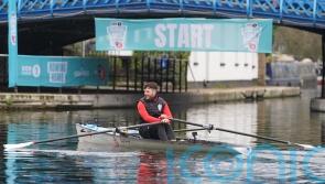 Jordan North begins 100-mile rowing challenge for Comic Relief