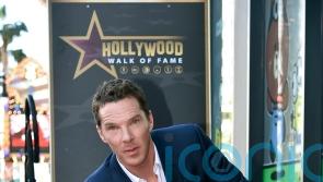 Benedict Cumberbatch thanks wife and children as he receives Walk Of Fame star
