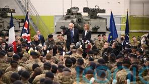 PM tells British troops their deployment in Estonia is ‘fundamental’ to security
