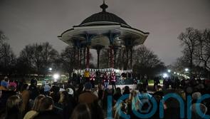 Hundreds of Londoners hold vigil for Sarah Everard one year after abduction