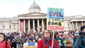 Anti-war protesters told of nuclear threat at Ukraine demonstration