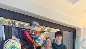 Mother-of-two reunited with sons after heart transplant and 190 days in hospital