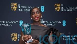 Bafta award winners show off their prizes and outfits at after-party