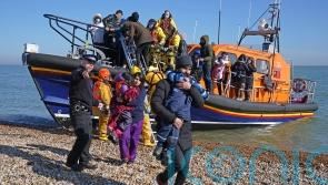 Baby is among latest group of people to cross Channel in small boats