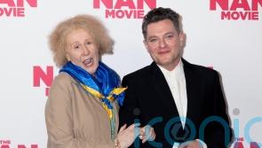 Catherine Tate attends The Nan Movie screening in character