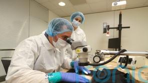 New forensics technology can detect blood specks on dark clothing within seconds