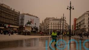 Saharan dust storm covering Spain spreads to France and Portugal