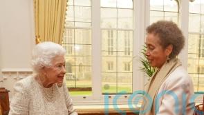 Queen holds face-to-face audience with poet Grace Nichols