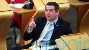Conservative leader misses FMQs after ‘throat seizes up’