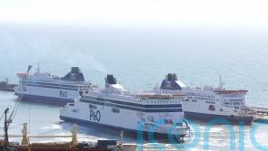 Fears of major job losses as P&O Ferries suspends sailings for several days