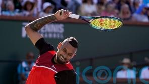 Nick Kyrgios apologises for nearly hitting ball boy with racket thrown in fury