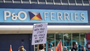 Protesters at P&O base in Hull demand to speak to managers after sackings