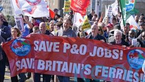 Widespread protests against P&O over sackings