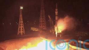 Three Russian cosmonauts arrive at International Space Station