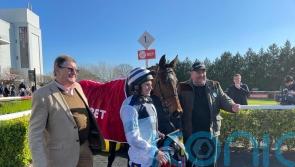 Press Your Luck in the money at Kempton