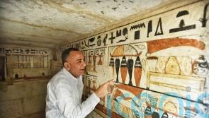 Recently discovered 4,700-year-old tombs go on display in Egypt