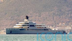 Chelsea owner Abramovich’s luxury yacht docks in Turkey