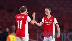Lotte Wubben-Moy nets late equaliser for Arsenal in first leg against Wolfsburg