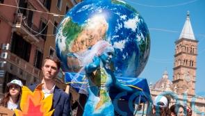 Climate activists stage 10th round of Fridays for Future marches