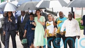 Duke and Duchess of Cambridge apologise for bringing British weather to Bahamas