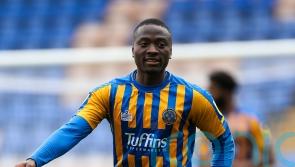 Daniel Udoh’s late goal gives Shrewsbury victory over Lincoln