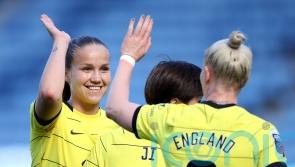 Chelsea move top of Women’s Super League after nine-goal triumph at Leicester