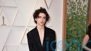 Timothee Chalamet goes shirtless on the Oscars red carpet