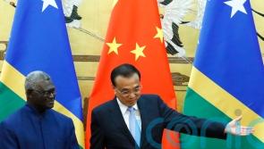 Solomon Islands PM says no regional risk in China security deal