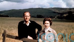 On Philip’s memorial, touching pictures of the prince as a husband and father
