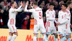 Christian Eriksen marks emotional return to Parken Stadium with goal for Denmark