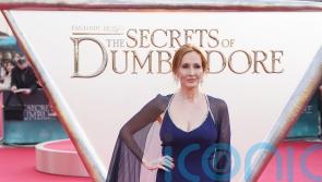 JK Rowling attends red carpet premiere of latest Fantastic Beasts film