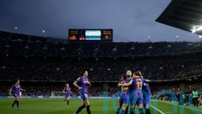Barcelona hammer Real Madrid in front of record crowd for women’s football